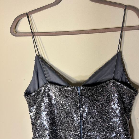 B. Darlin , V-neck, Spaghetti Strap Sequin Mini Dress-Size 11/12 - Picture 10 of 14